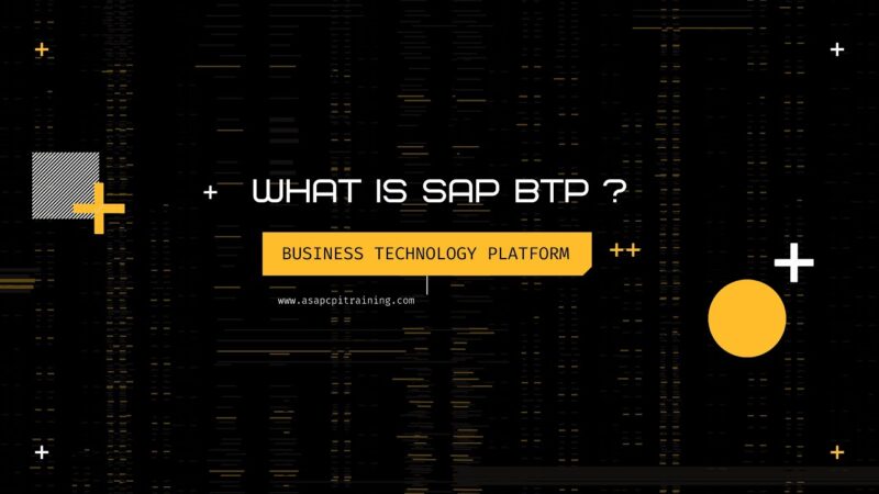 SAP BTP - Business Technology Platform - Part 1 - SAP CPI Training ...